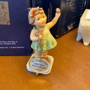 Hummel figure “Forever Yours”. No number. Packaged safely in foam egg crate.